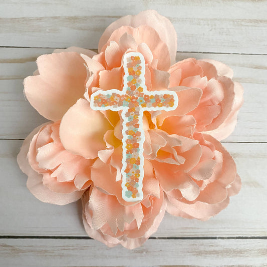 Cross Sticker