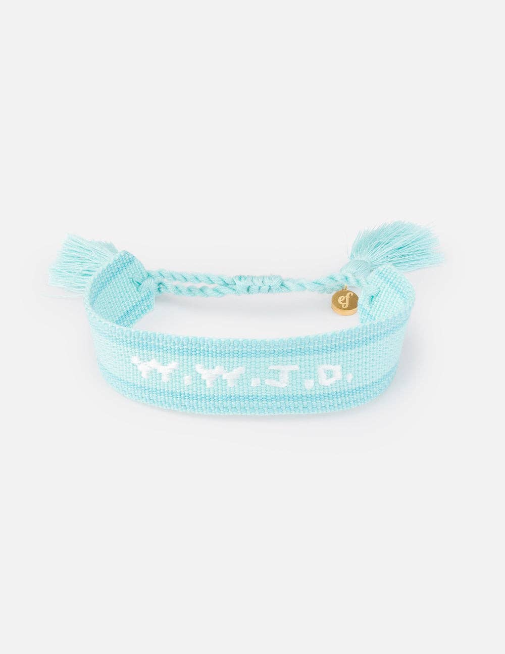 Teal WWJD Bracelet