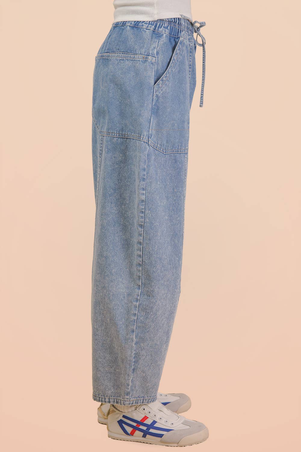 Barrel Tie Jeans