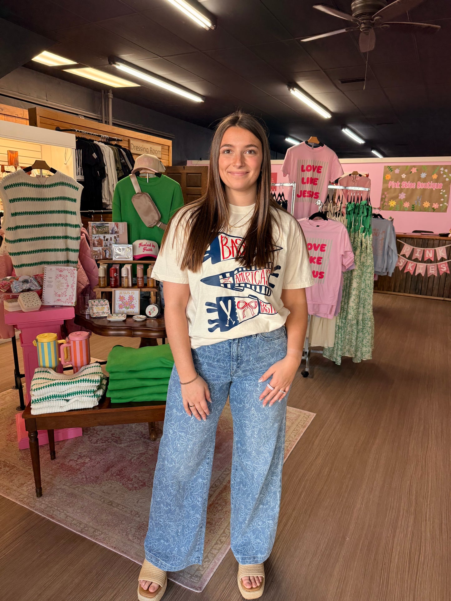 America Baseball tee