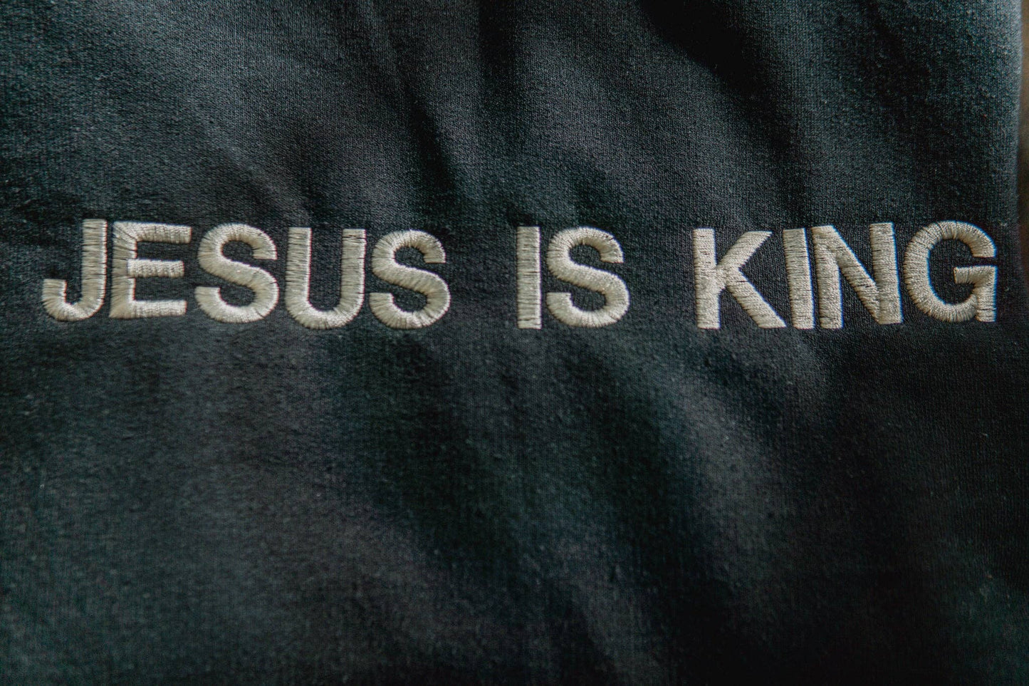 Jesus is King - Black