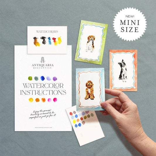 Watercolor Painting Kit: Dogs