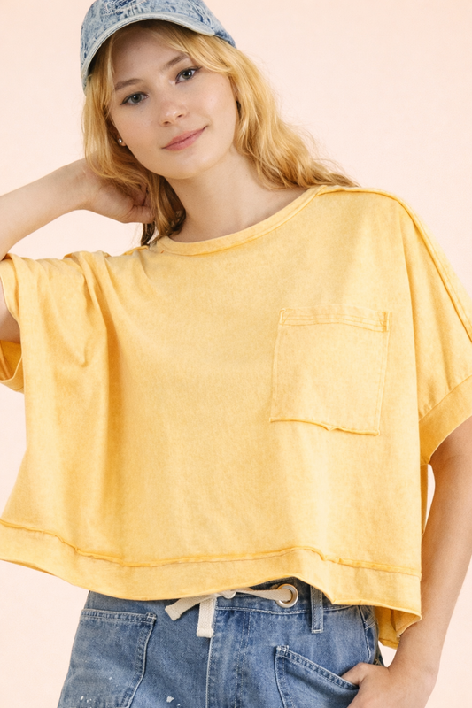 Butter Pocket Top