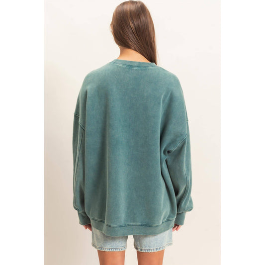 Dark Teal: Acid Wash Crew