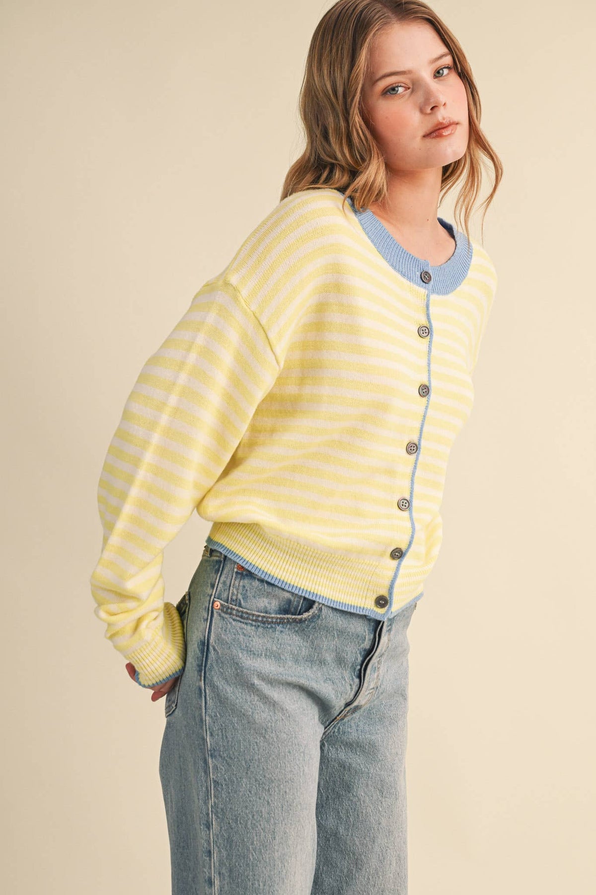 Blueberry Lemon Sweater