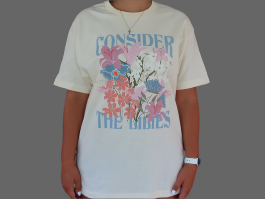 Consider the lillies tee