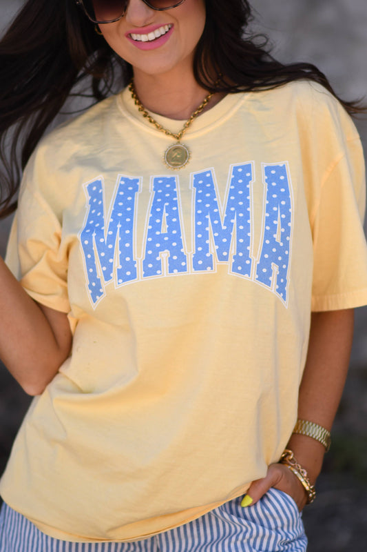 Mama Polka Dot Tee