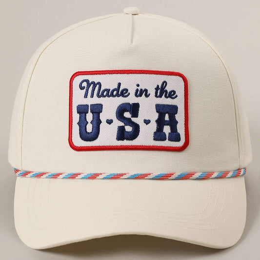 Made in the USA Patch Hat