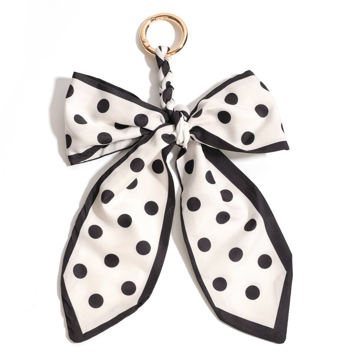 Bow Scarf Bag Charm