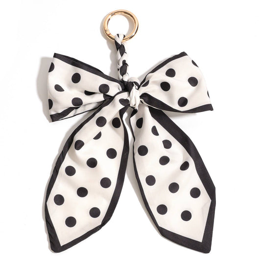 Bow Scarf Bag Charm