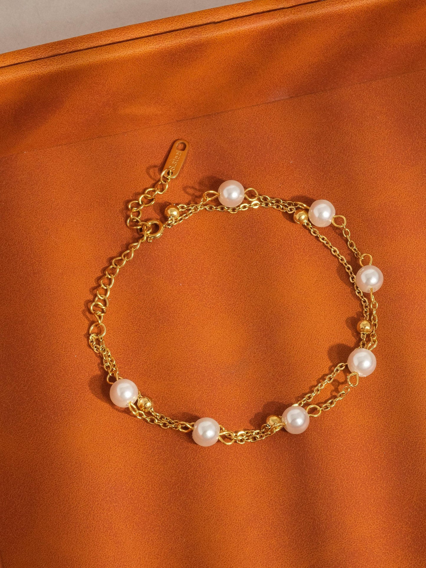 Layered Pearl Bracelet