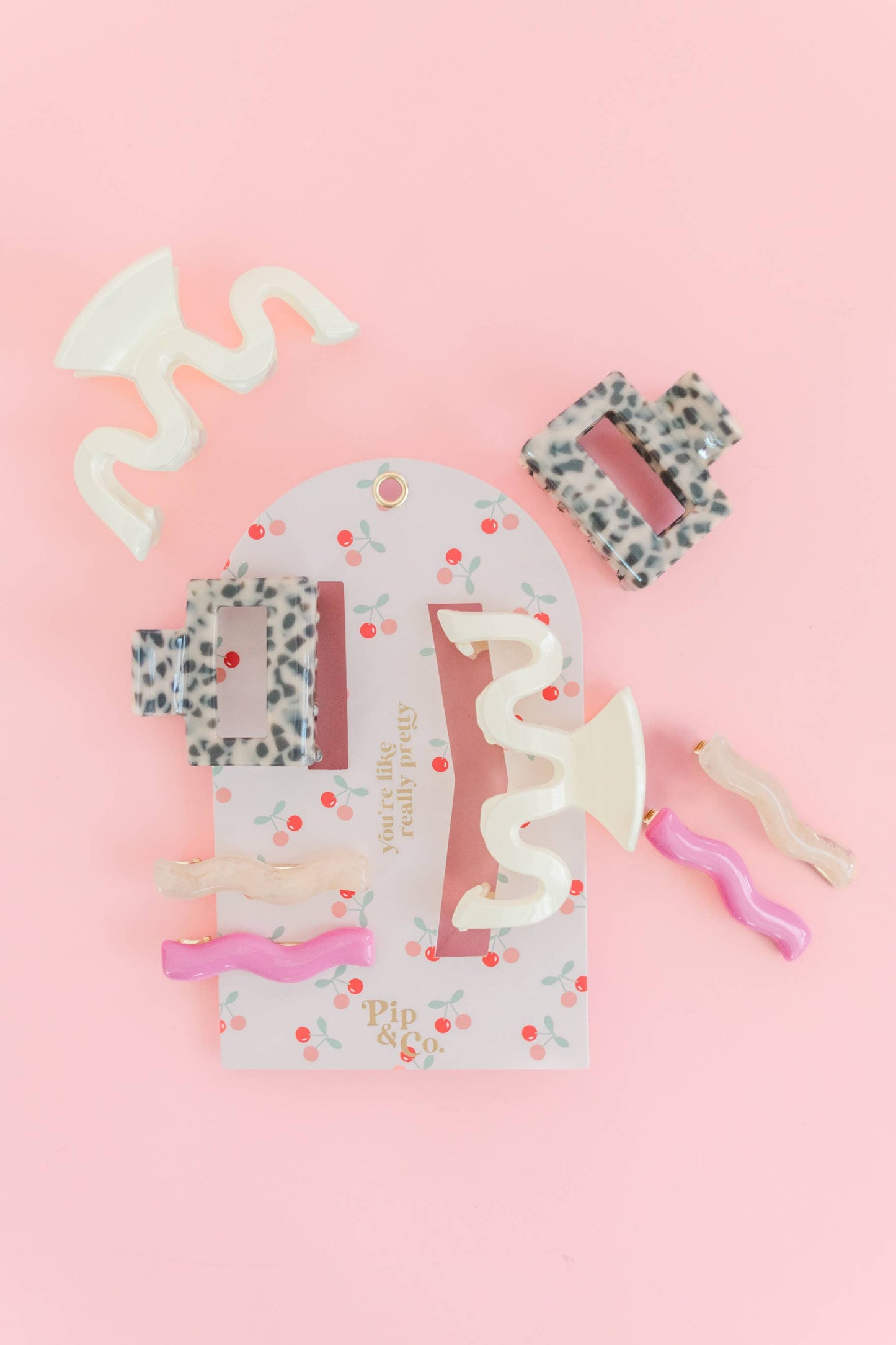 Hair Clip and Barrette Set 