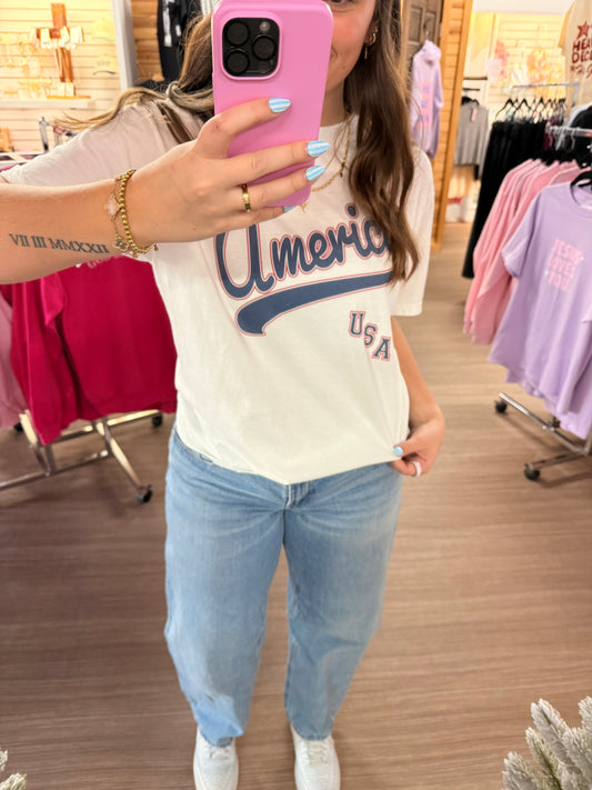 America Vintage Tee