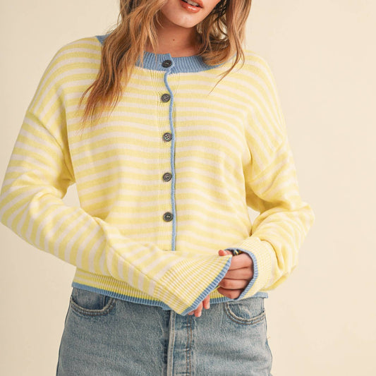 Blueberry Lemon Sweater