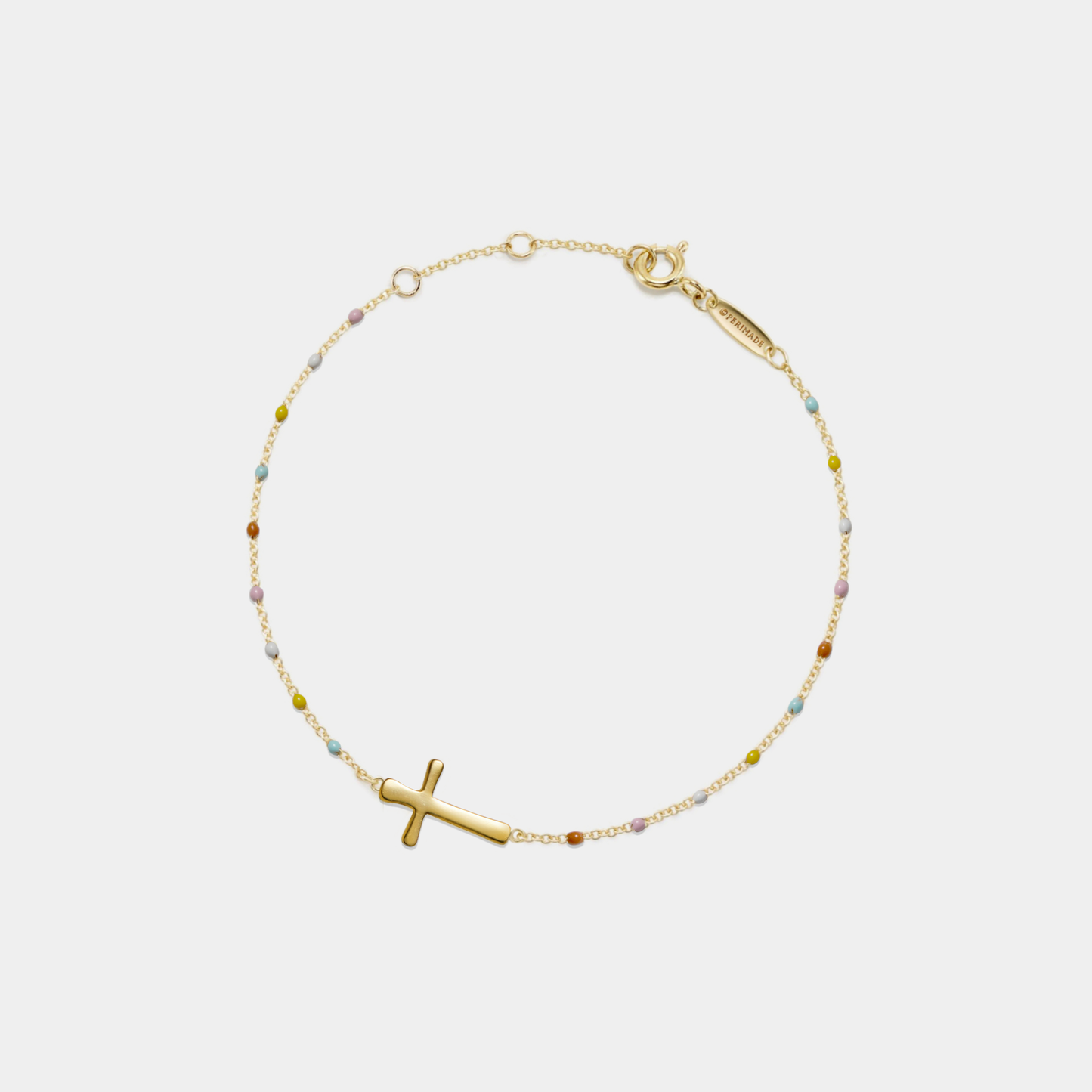 Cross Bracelet- Gold