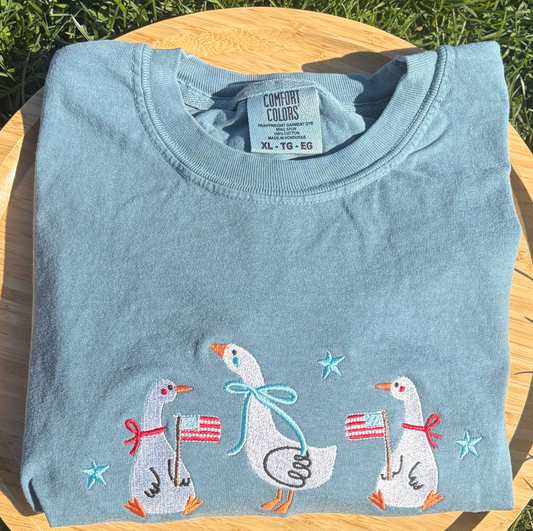 Patriotic Geese Tee