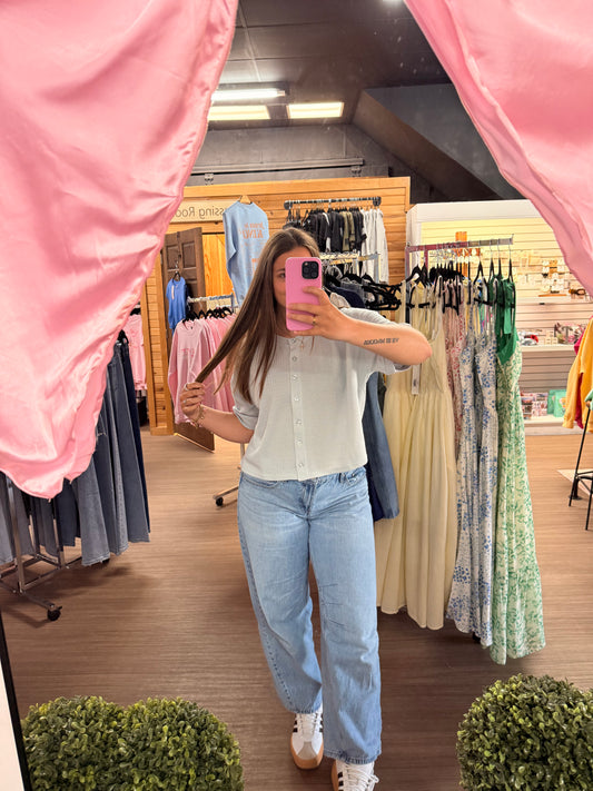 Blue Cardigan