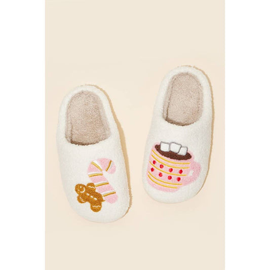 Fuzzy Fleece Soft Slipper/OS