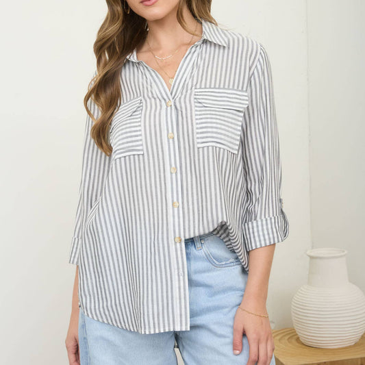 Button Down Top