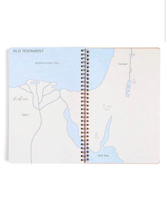Pink Patchwork Church Notebook