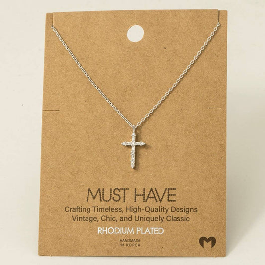 Cross Pendant Necklace