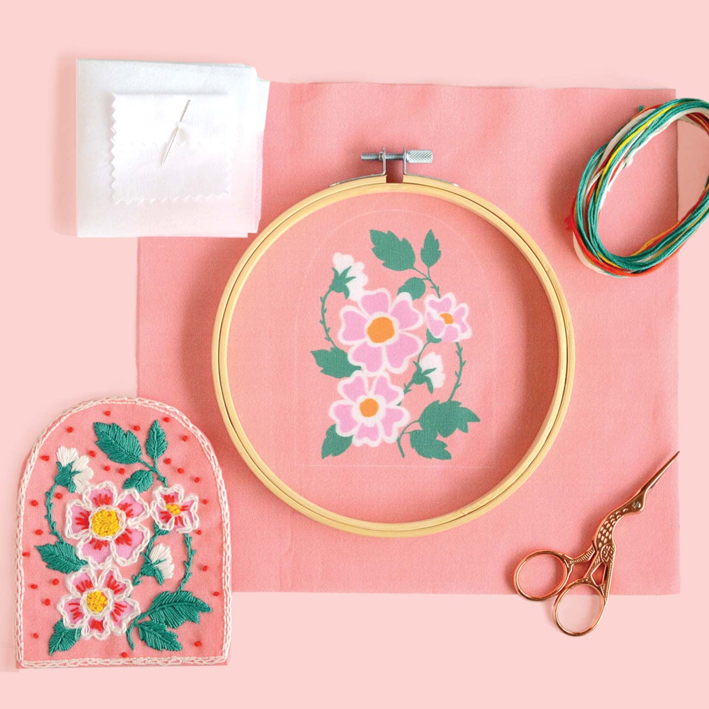Roses EmbroideryKit