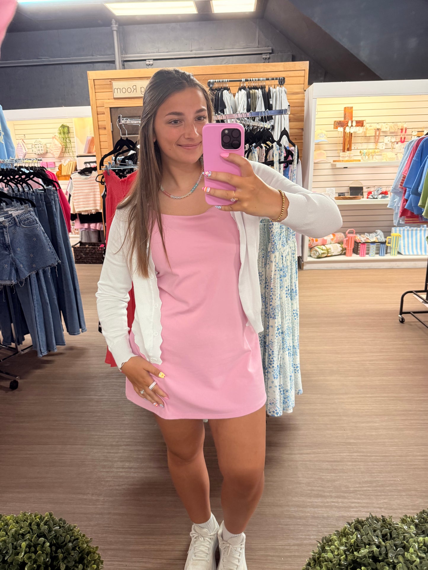 Scalloped Edge Cardigan