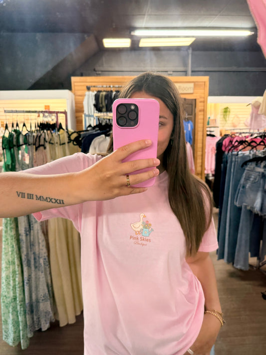Pink Skies Spring Tee