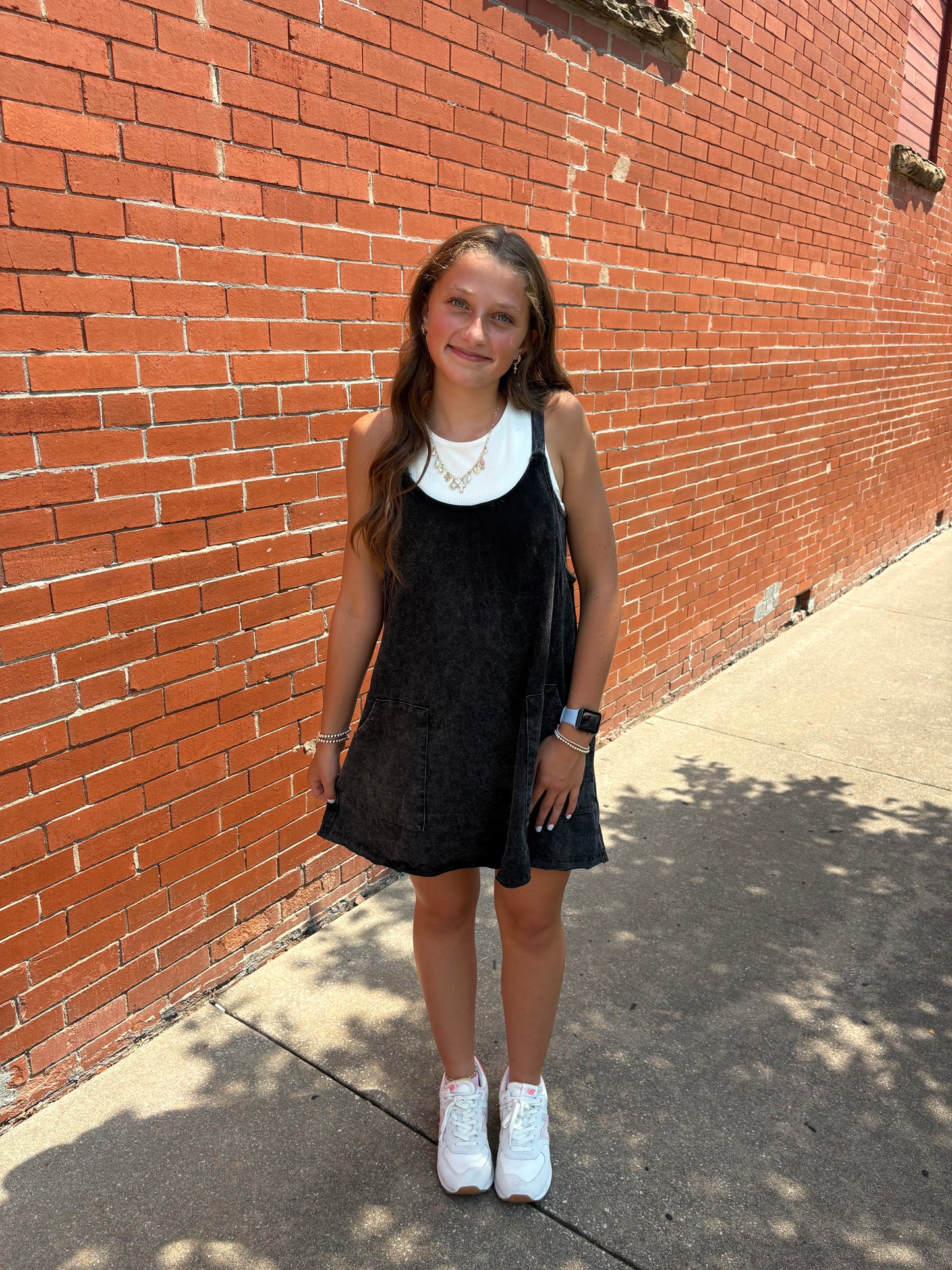 Mineral Washed Dress