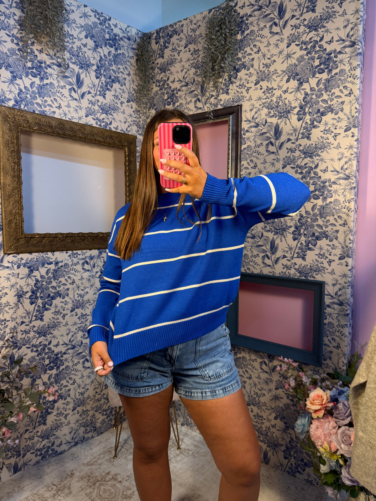 Cobalt Blue Sweater