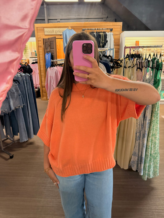Orange Crush Sweater