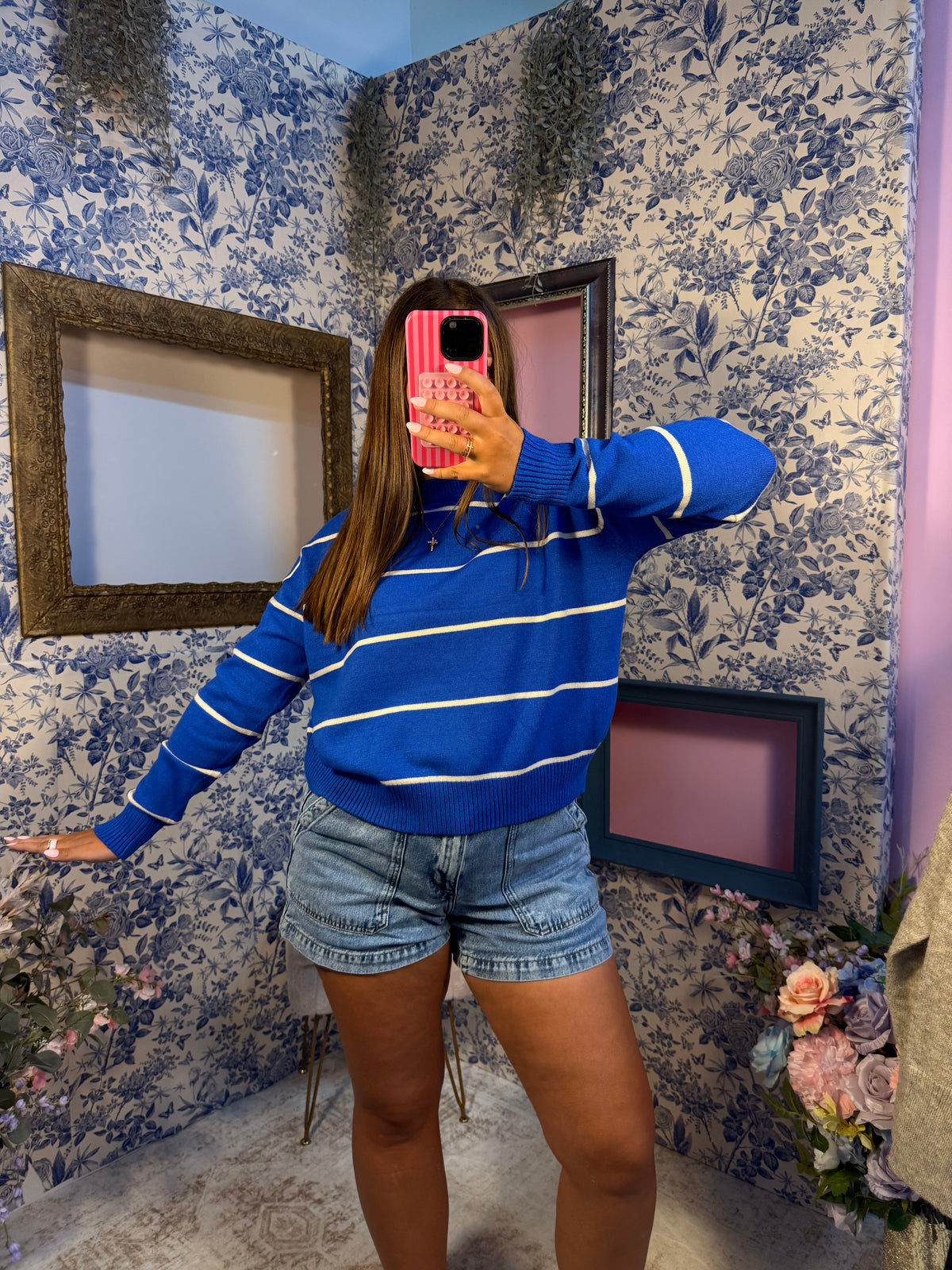 Cobalt Blue Sweater
