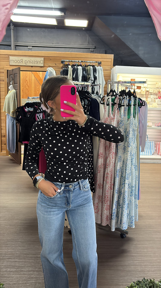 Polka Dot Top