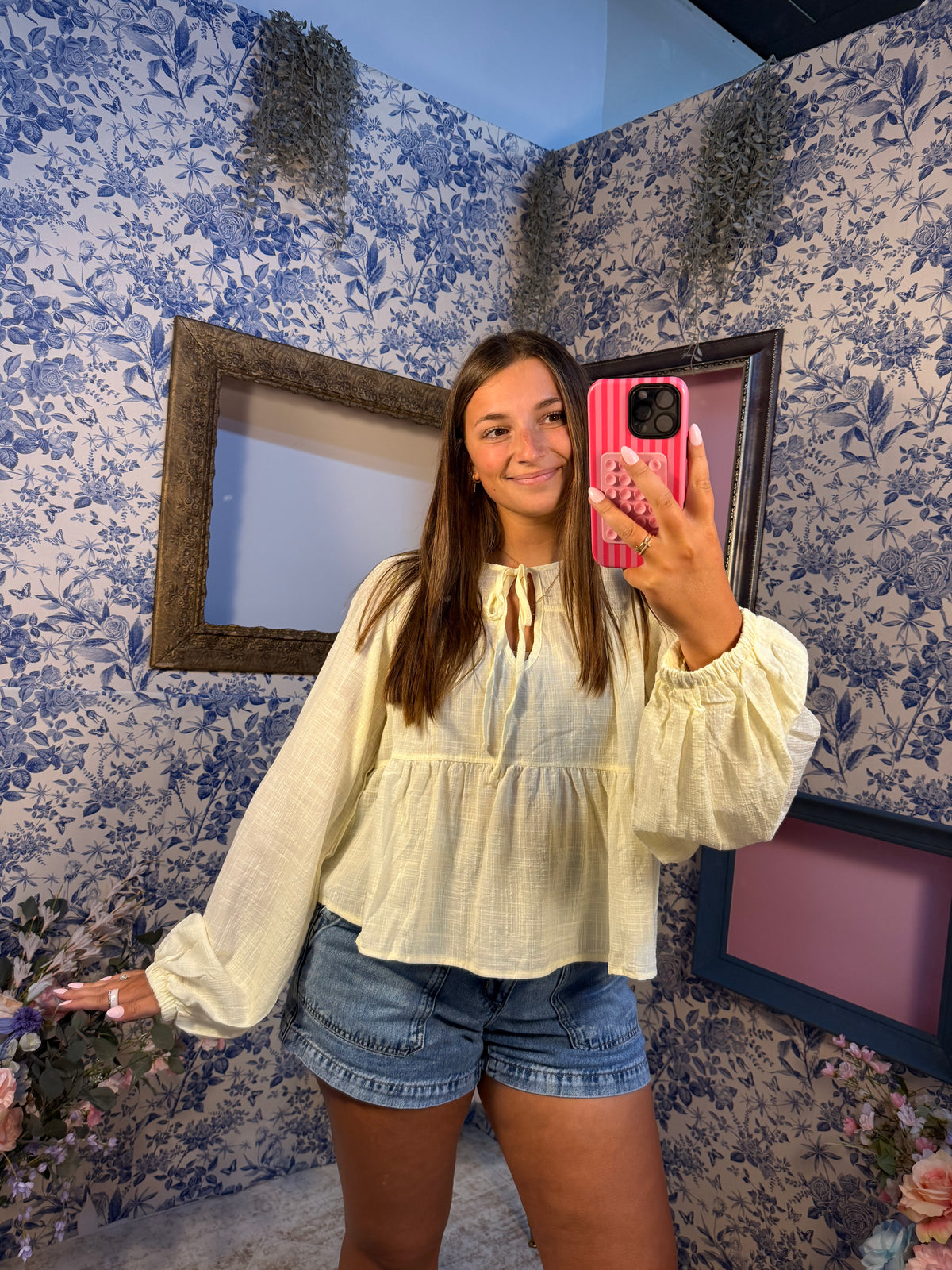 Cream Blouse