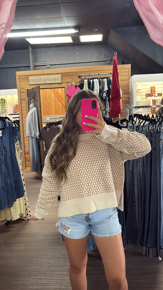 Geometric Sweater