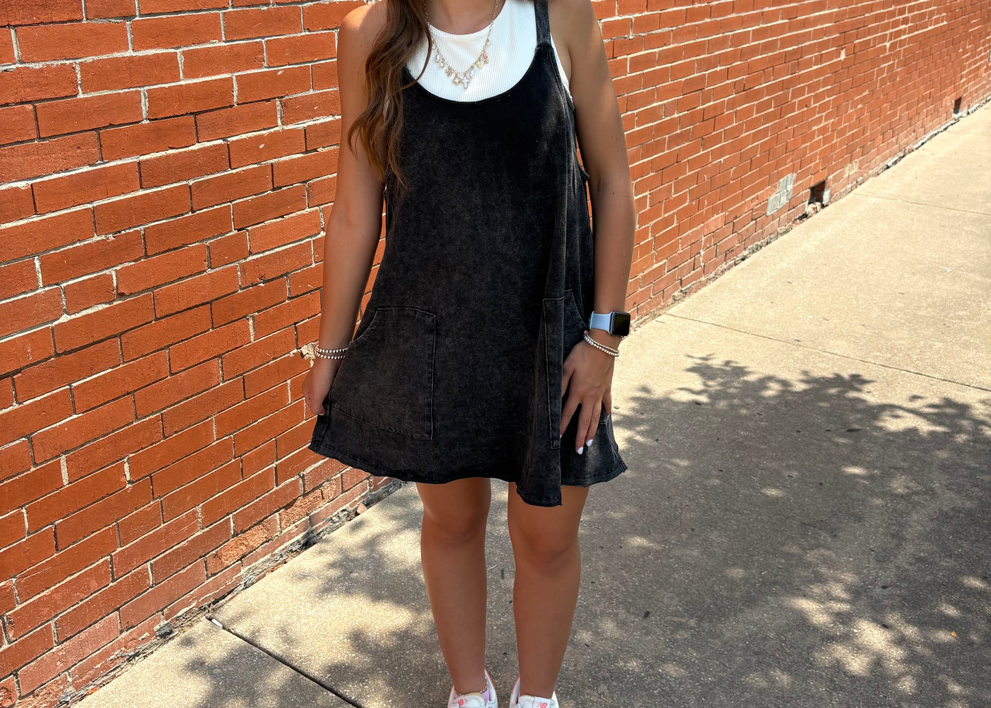Mineral Washed Dress