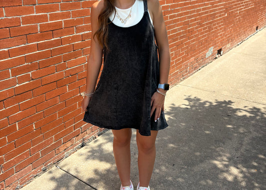 Mineral Washed Dress