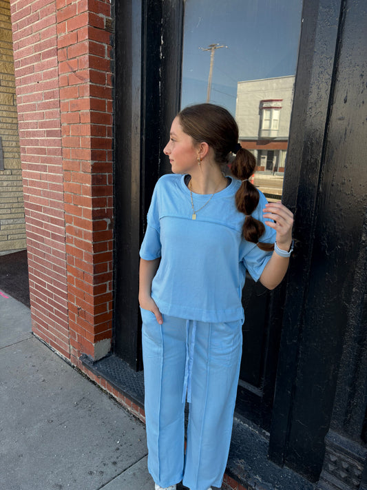 Light Blue Lounge Set