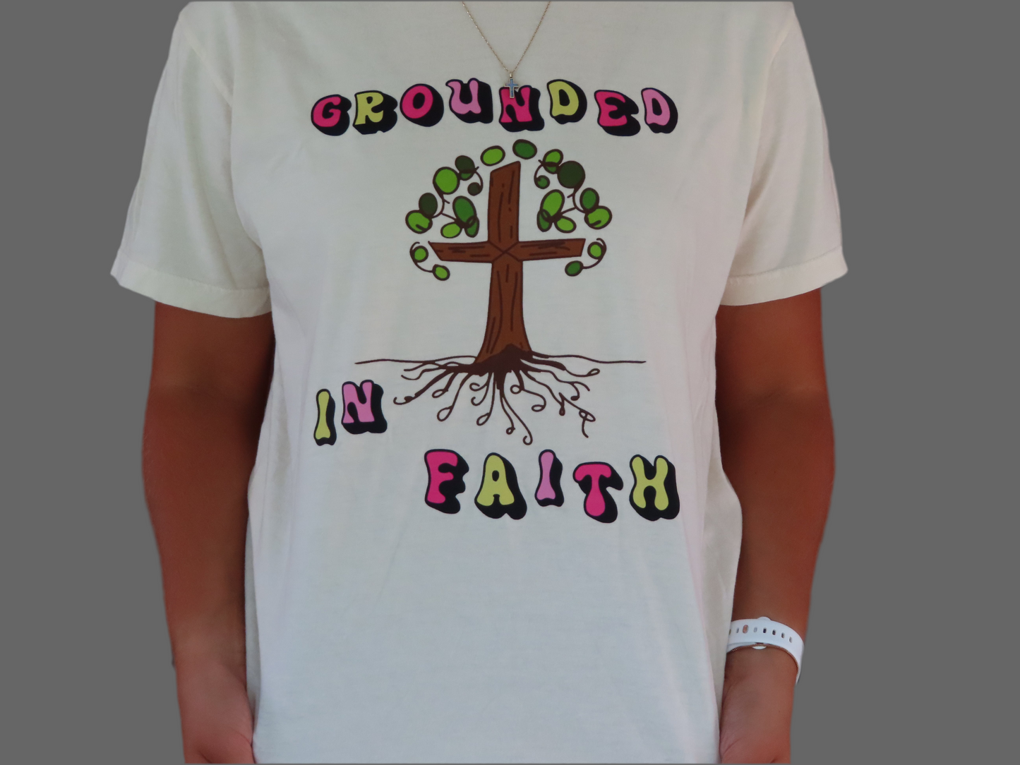 Grounded in faith- Andi tee