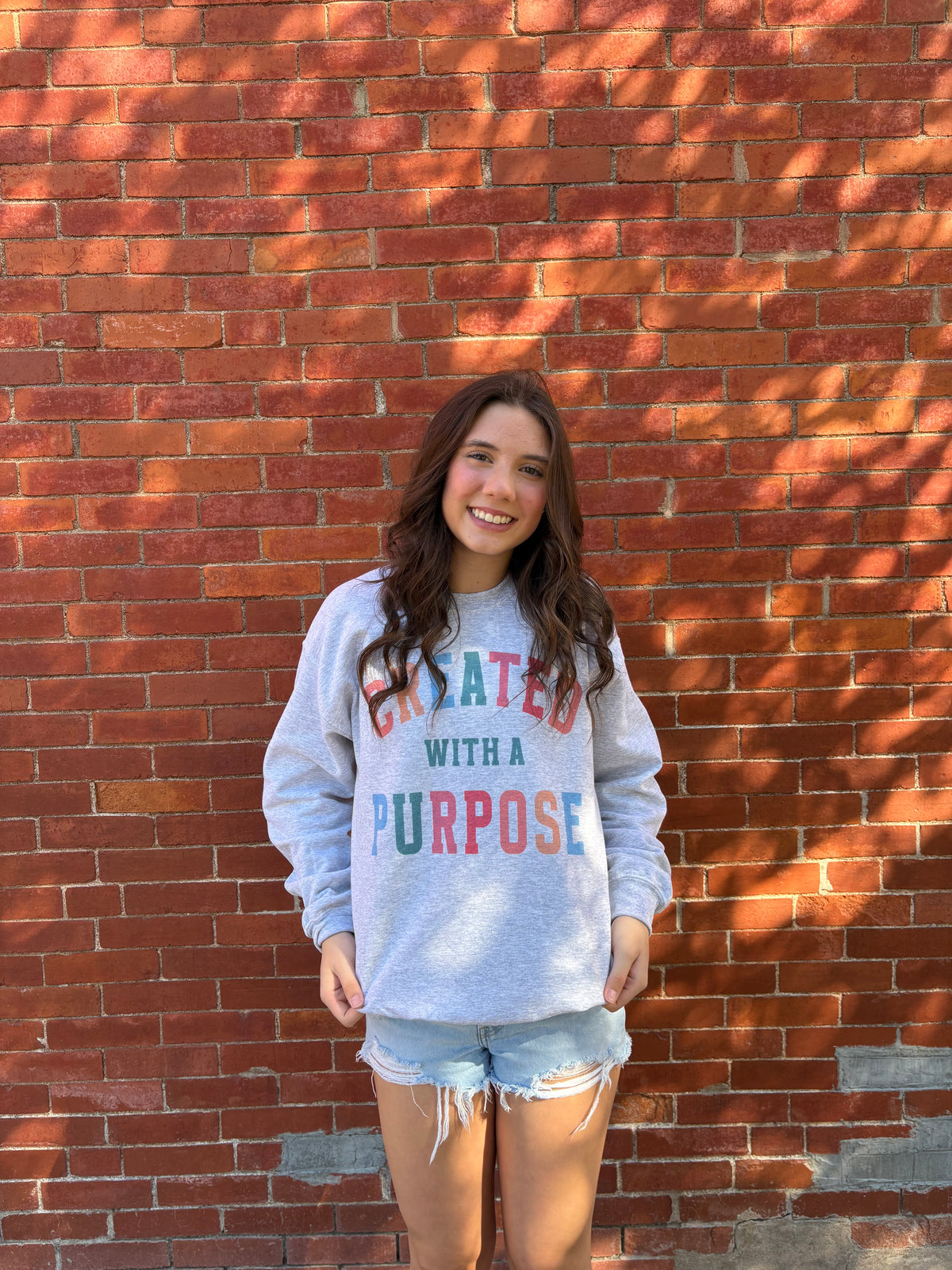 Created With A Purpose Crewneck