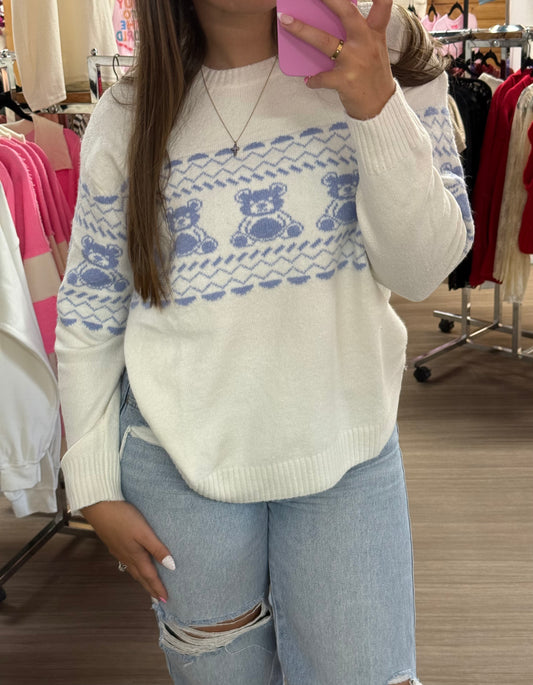 Cozy Teddy Bear Sweater