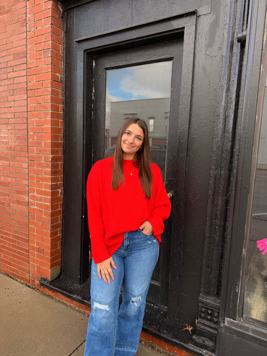 Valentines Red Sweater