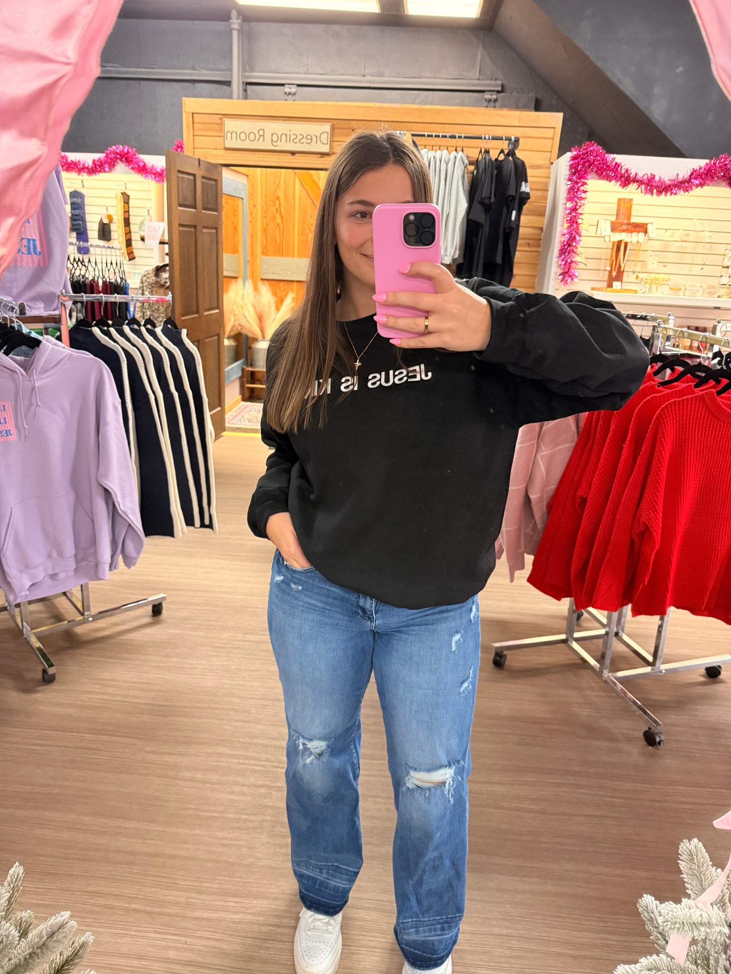 Jesus is King - Black