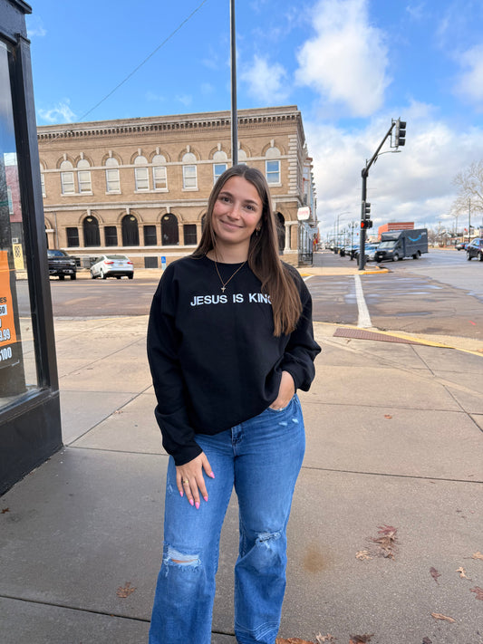 Jesus is King - Black