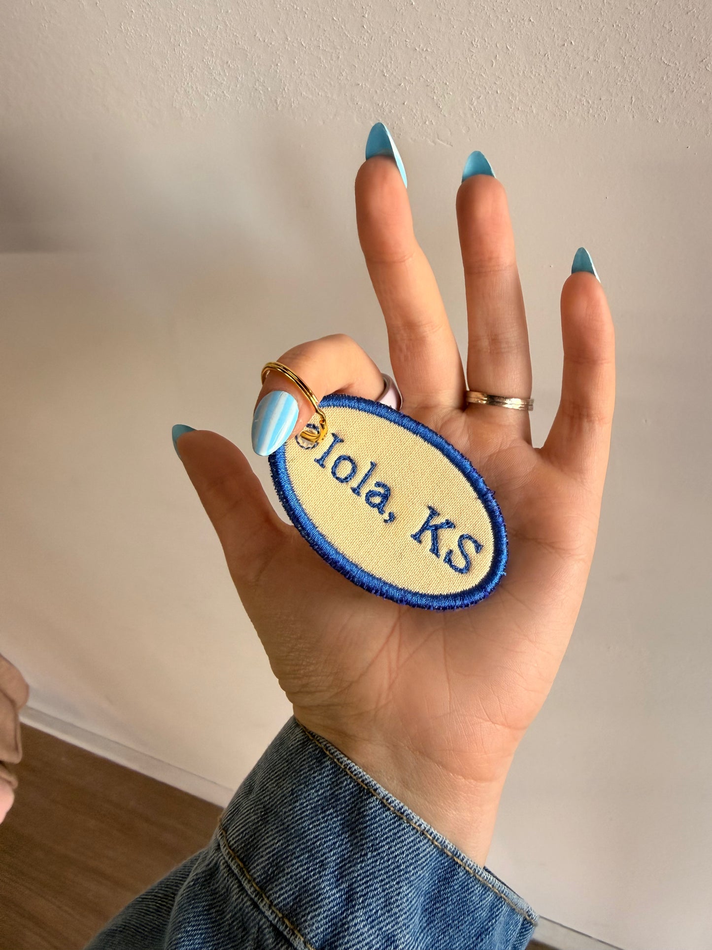 Embroidered Bag Tags