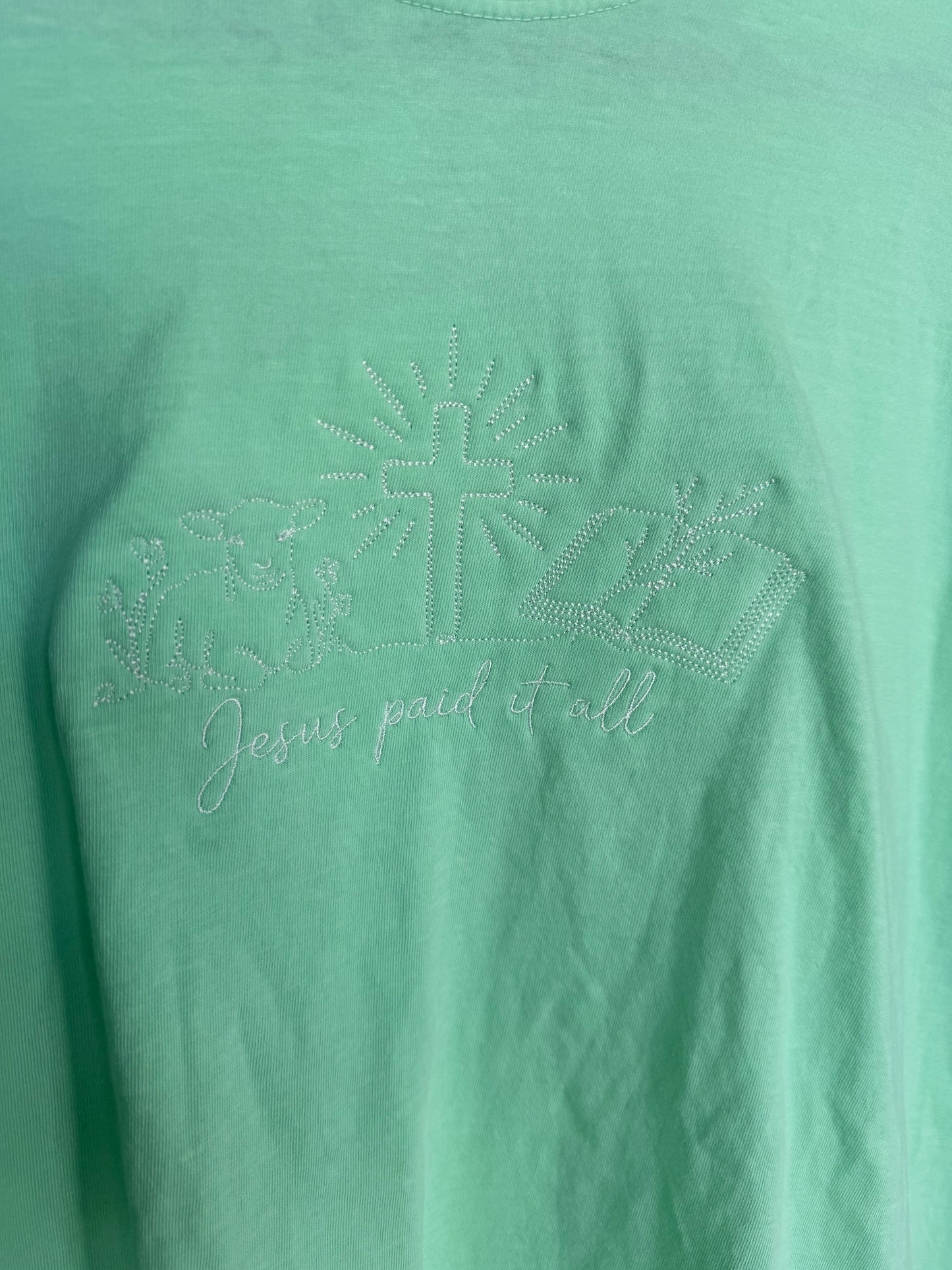Jesus Paid It All Tee