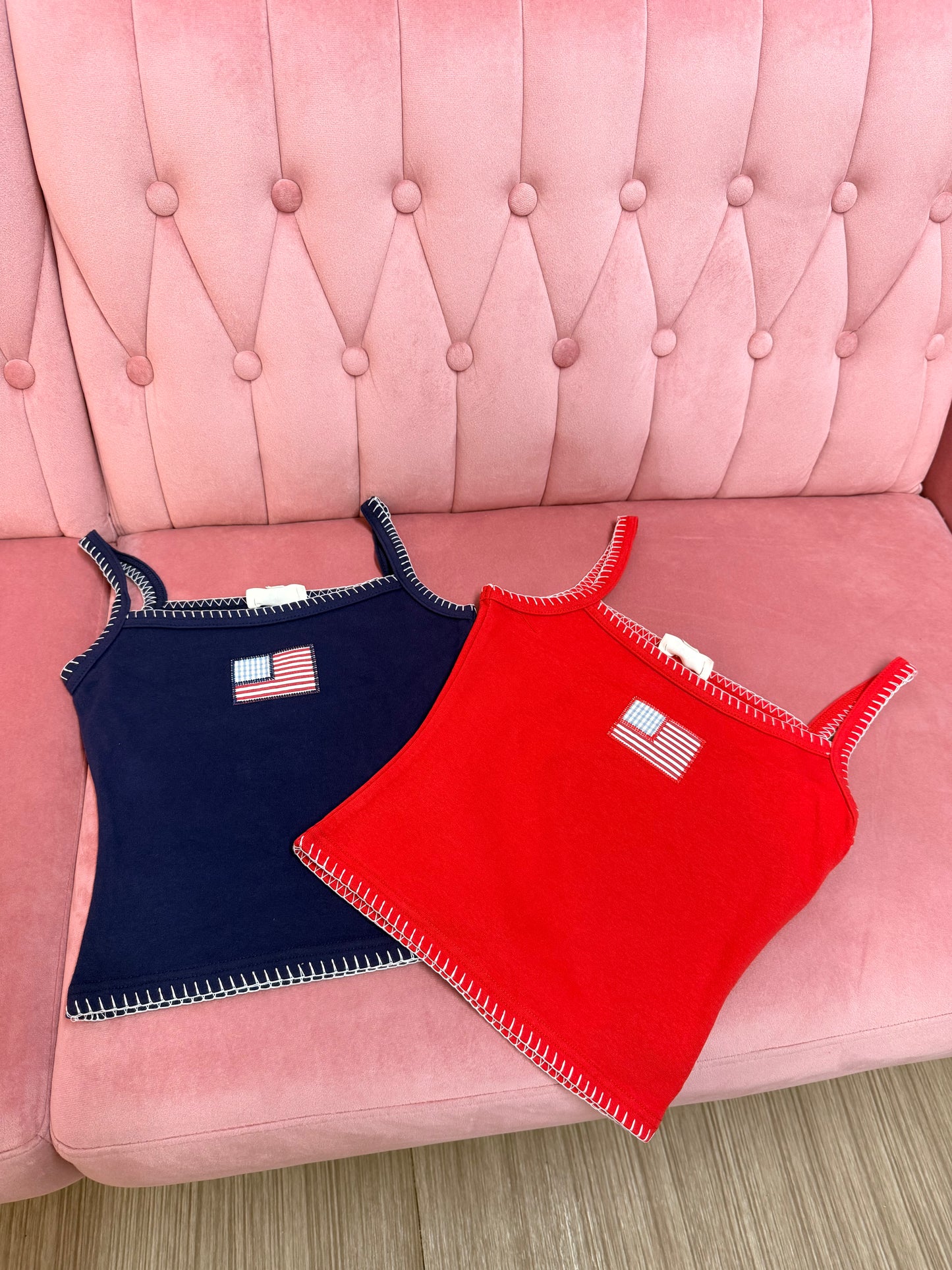 American Flag Tank Top