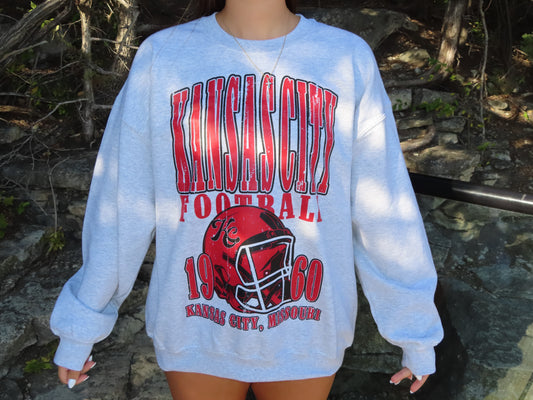 90's Kansas City Football crewneck