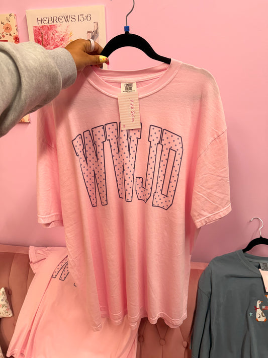 WWJD Polka Dot Tee