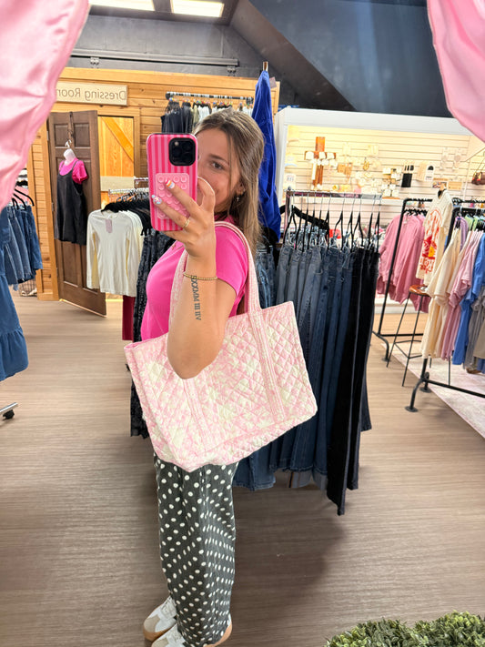 Baby Pink Tote